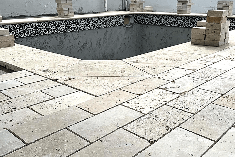 Pool Tiling & Coping